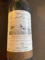 Château de Terrefort‑Quancard Bordeaux Supérieur 1988, Verzamelen, Wijnen, Ophalen, Frankrijk, Zo goed als nieuw, Rode wijn