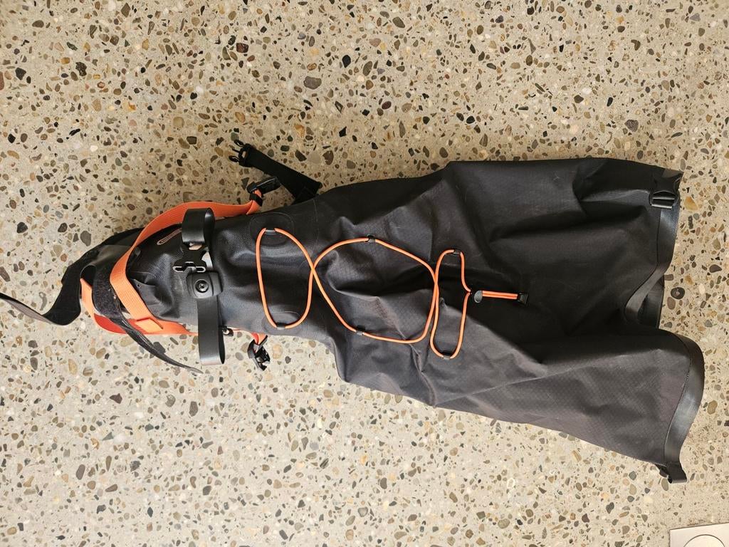 ORTLIEB Seat-Pack 16.5L Zadeltas Mat Zwart, Enlèvement