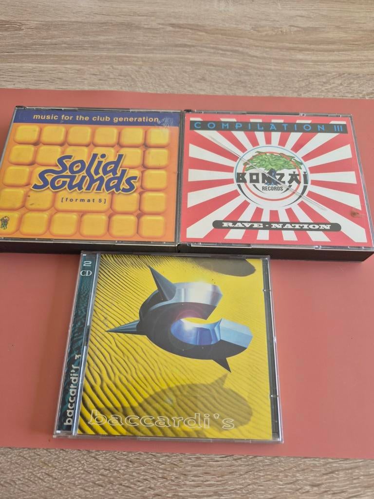 Bonzai Recors Solid Sounds Baccardi´s CD, Ophalen of Verzenden