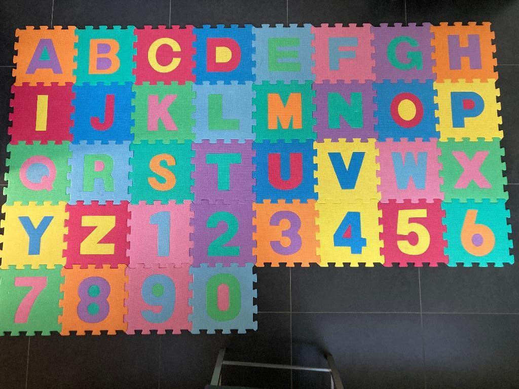 Puzzelmat, Kinderen en Baby's, Ophalen of Verzenden, Gebruikt