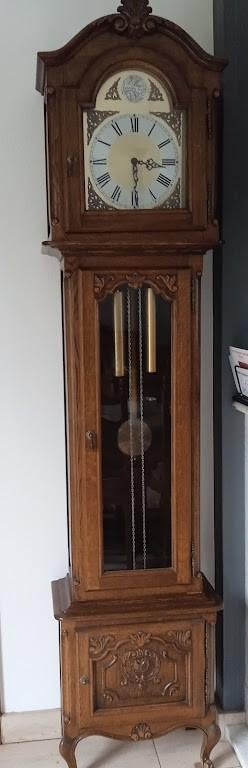 Horloge comtoise, a parquet, Antiquités & Art, Enlèvement