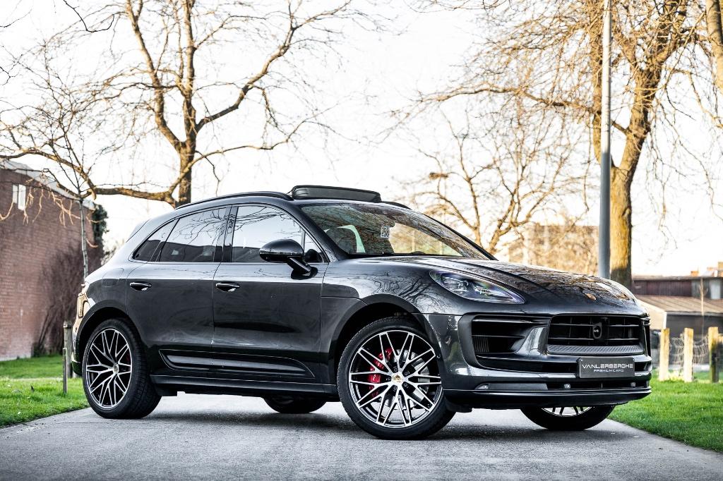 Porsche Macan S PDK * Pano * 360 * ACC * SportChrono, Autos, Porsche, Cuir, Argent ou Gris, Euro 6, Entreprise
