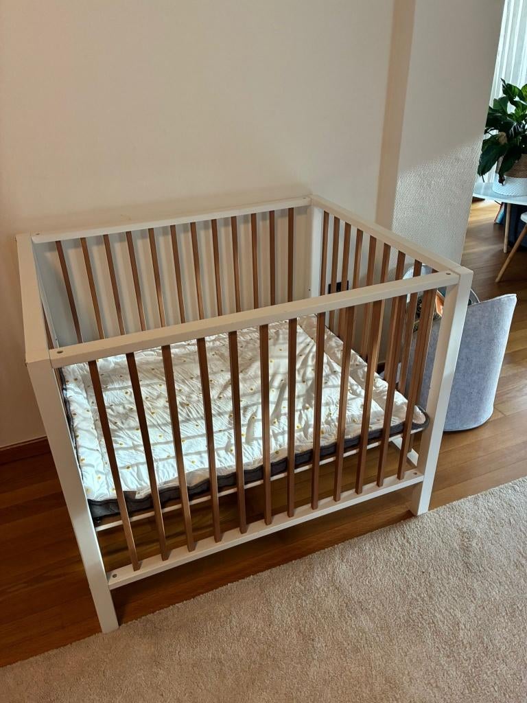 Babypark, Ophalen, Gebruikt, Rechthoekig, In hoogte verstelbaar