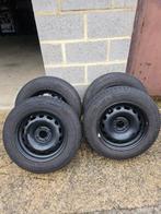 4 Jantes + 4 Pneus + 6 Enjoliveurs Citroën Berlingo, Autos : Pièces & Accessoires, Pneus & Jantes, 15 pouces, Pneus et Jantes