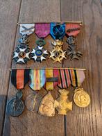 Lot de 9 médailles Belges, Enlèvement ou Envoi