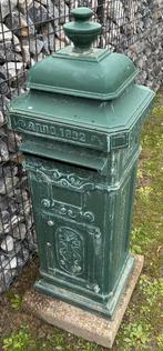 Boite aux lettres en fonte, Ophalen, Gebruikt, Staal, Staande brievenbus
