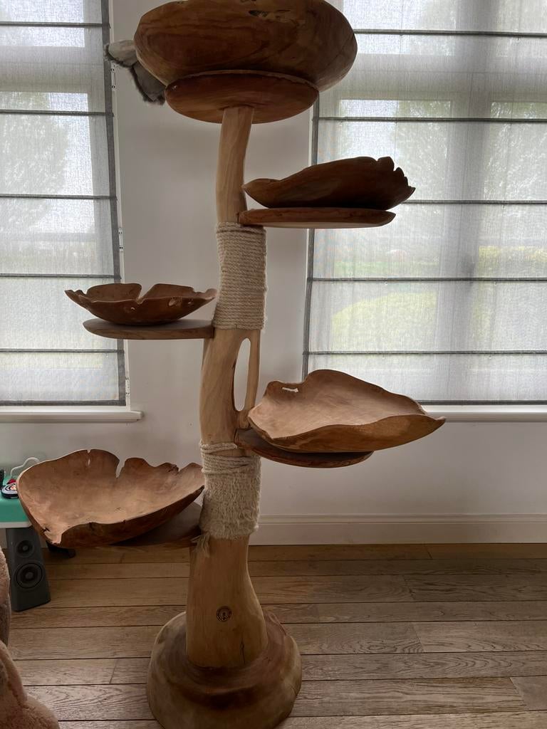 Krabpaal in Suarhout, Ophalen, Zo goed als nieuw, Krabpaal