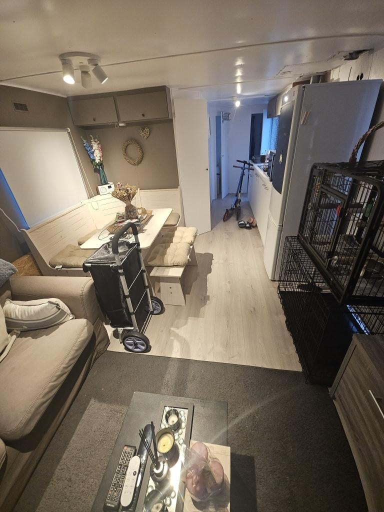 stacaravan te bredene te koop, Caravanes & Camping, Caravanes résidentielles, jusqu'à 4, Enlèvement