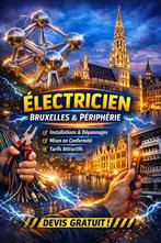 Électricien bâtiment – Prix attractifs – Disponible -bxl, Enlèvement