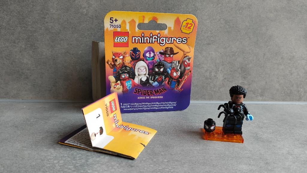 lego 71050 minifigures spiderman miles morales, Enlèvement ou Envoi, Lego, Ensemble complet, Comme neuf