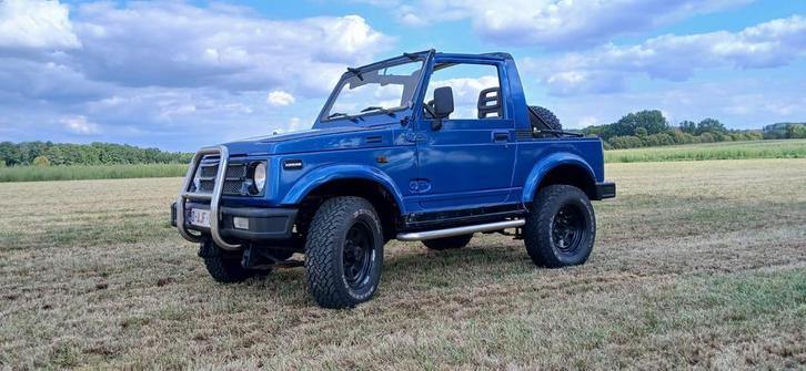 Suzuki samurai cabrio 1.3 benzine 1992, Auto's, Suzuki, Particulier, Samurai, 4x4, Autonomous Driving, Lichtmetalen velgen, Open dak