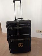 Kipling zwarte reiskoffer op 2 wieltjes, Enlèvement, Utilisé, Plastique souple, Roulettes