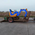 Platte landbouw wagen /kar/dieplader, Ophalen