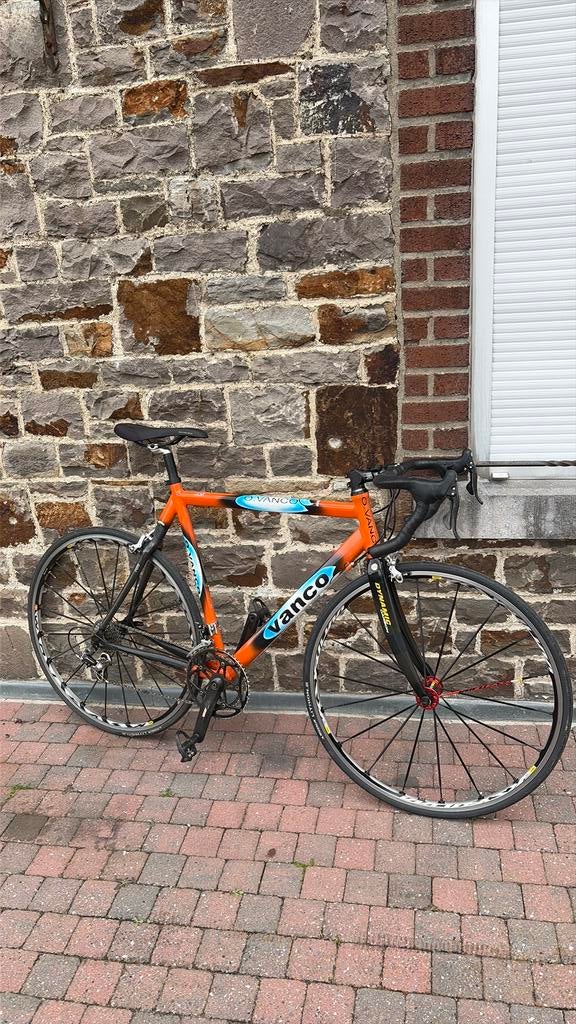 Velo de route Vanco, Vélos & Vélomoteurs, Vélos | Hommes | Vélos de sport & Vélo de randonnée, Comme neuf, Enlèvement ou Envoi