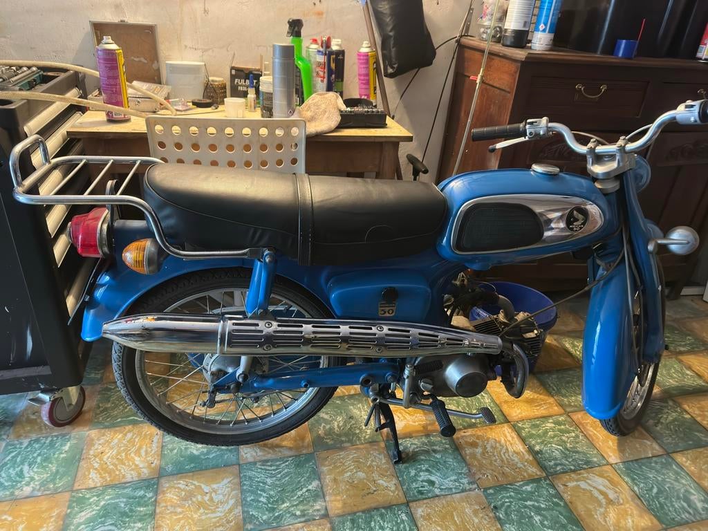 Honda SS propere staat, Fietsen en Brommers, Brommers | Oldtimers, Ophalen, Klasse B (45 km/u), 50 cc, Overige merken