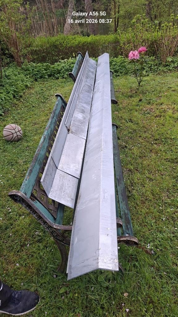 Gouttières nantaises Gouttières pendantes en ZINC, Bricolage & Construction, Enlèvement, Neuf, Autres métaux