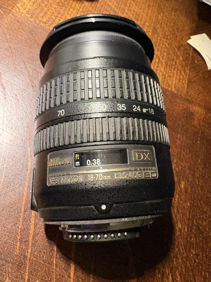 Digitale camera Nikon D70, Audio, Tv en Foto, Fotocamera's Digitaal, Gebruikt, Spiegelreflex, Nikon, Ophalen