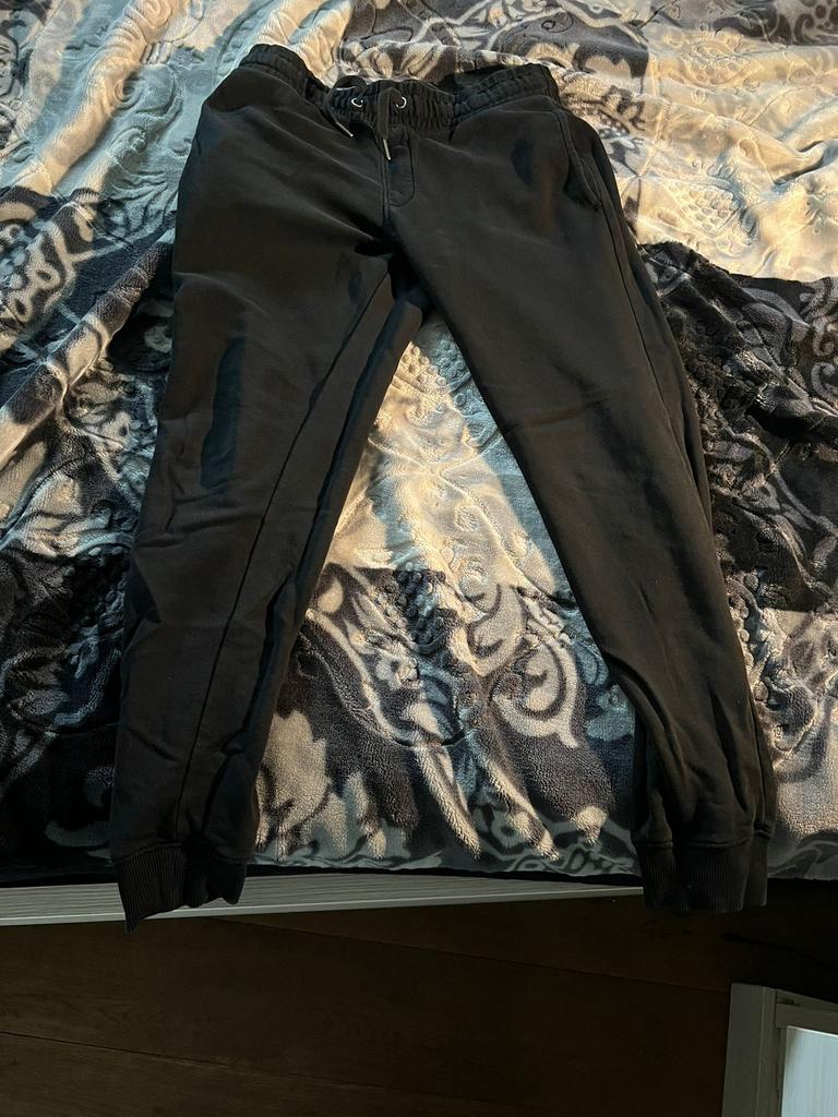 Broek van het merk F&F, Ophalen, Gedragen, Maat 46 (S) of kleiner, Zwart