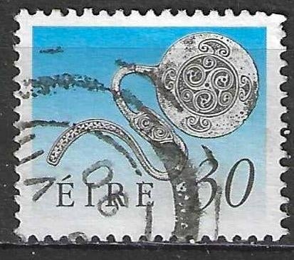 Irlande 1990 - Yvert 706 - Patrimoine irlandais - 30 p. (ST), Envoi, Affranchi