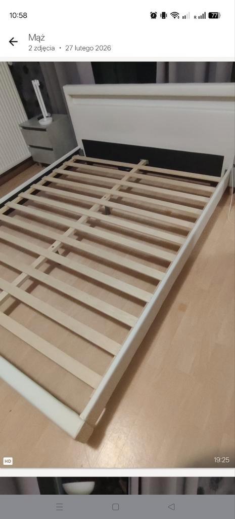 Bed en matras, Maison & Meubles, Chambre à coucher | Lits, Utilisé, Enlèvement