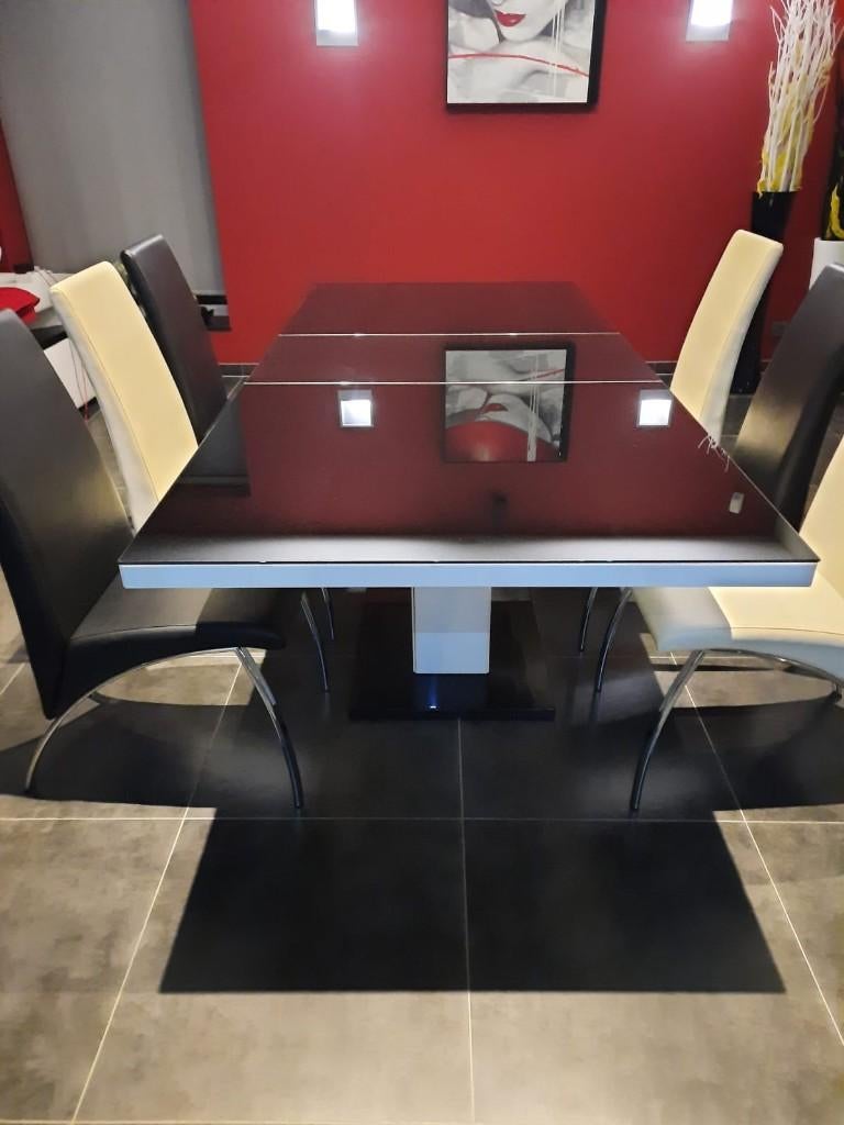 Eettafel, Ophalen, 200 cm of meer, 50 tot 100 cm, Zo goed als nieuw