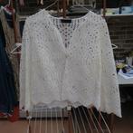 Blouse nieuw wit kant Giovane mt 38, Neuf, Taille 38/40 (M), Enlèvement ou Envoi, Blanc