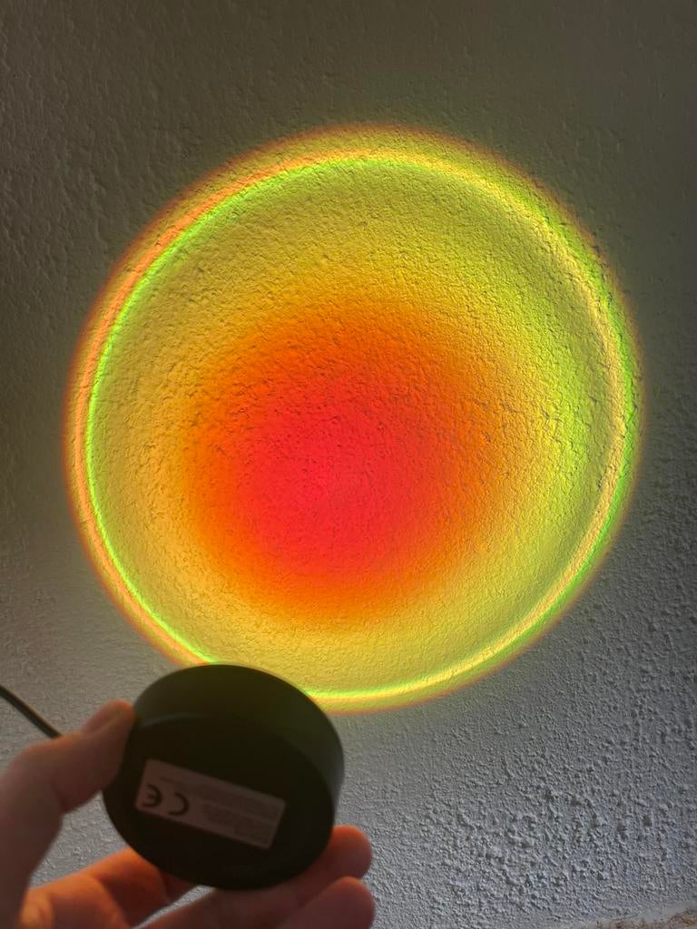 Lampe - Lampe de projection - Avec port USB - Multicolore, Maison & Meubles, Enlèvement, Neuf