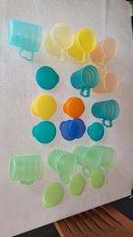 Tupperware koffie thee drink beker met oor handvat, Enlèvement ou Envoi, Comme neuf