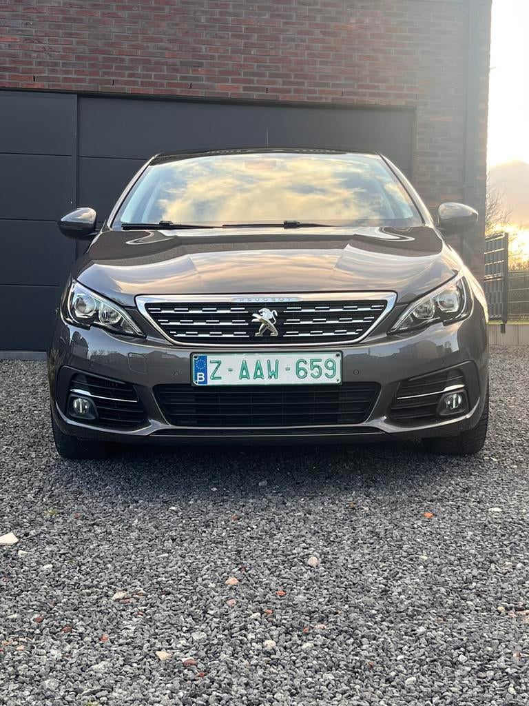 Peugeot 308 1.2 benzine automaat, 78000km, CarPlay, Autos, Peugeot, Argent ou Gris, Achat, Euro 6, Entreprise