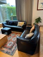 Lederen zetel set, Ophalen, Zo goed als nieuw