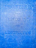 Infanterie - règlement sur l'instruction du tir, Avant 1940, Utilisé, Armée de terre, Envoi