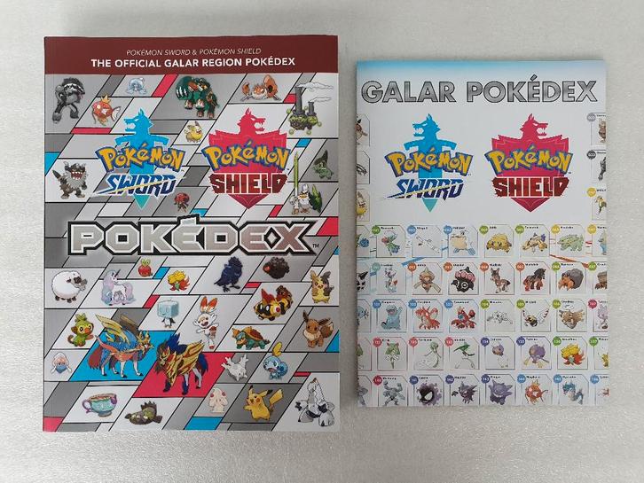 Pokémon Sword & Shield: The Official Galar Region Pokédex, Hobby en Vrije tijd, Verzamelkaartspellen | Pokémon, Gebruikt, Boek of Catalogus
