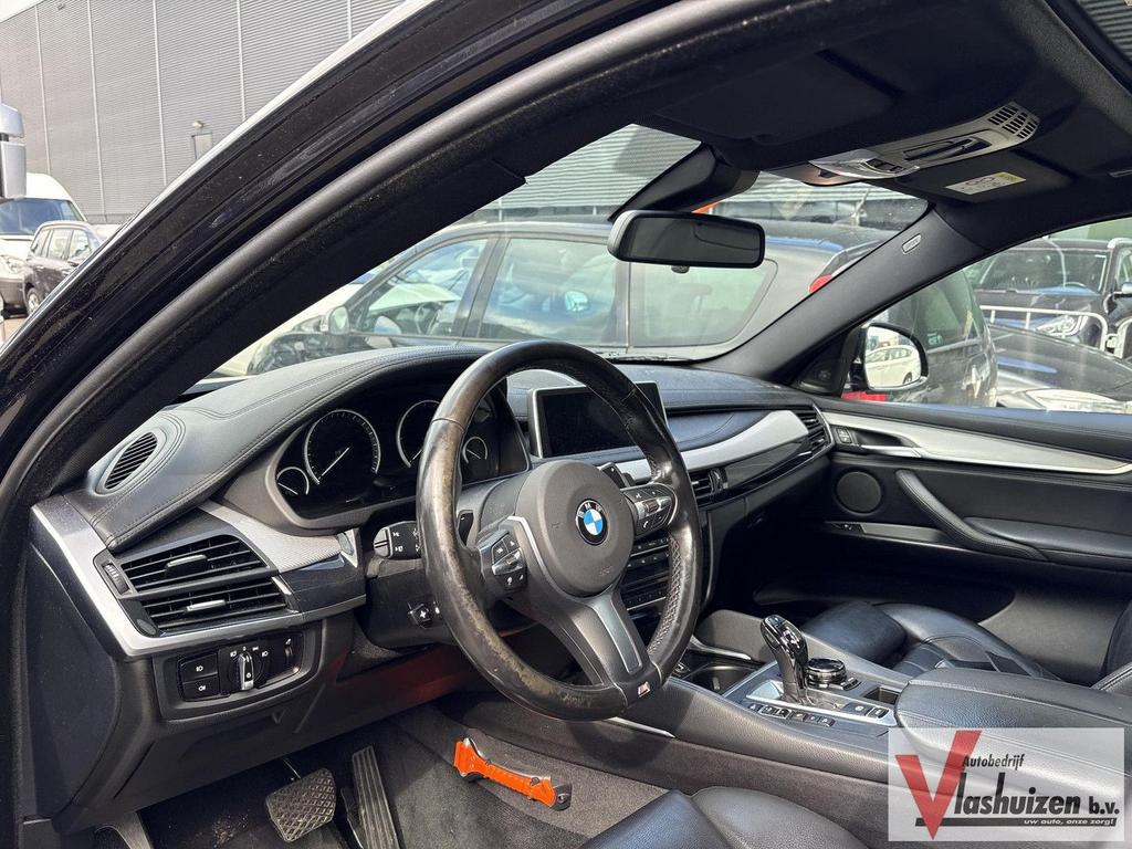 BMW X6 M50 M50d | Dakota Leder | Pano | Climate | Cruise | N, Auto's, Automaat, 174 g/km, Zwart, Zwart