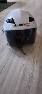 LS2 OF569 Track Solid motorhelm – wit – dames – maat XS, XS, Jethelm, Dames, Tweedehands