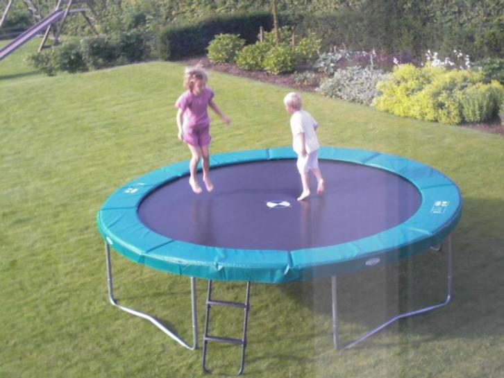Trampoline BERG Favorit 380cm, Sport en Fitness, Overige Sport en Fitness, Gebruikt, Ophalen