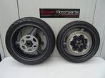 Set Wielen / Velgen + Remschijven Kawasaki ZX7R Ninja 1996 >, Motos, -, Utilisé, -, -