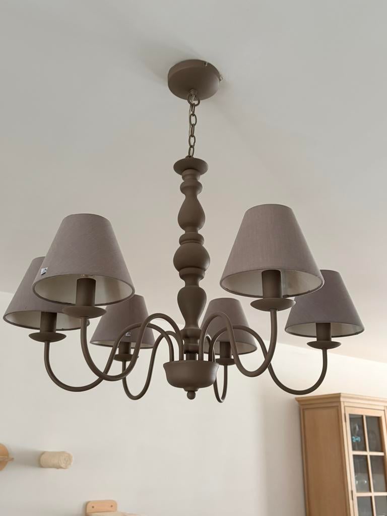 Armatuur + bijhorende lampen, Huis en Inrichting, Ophalen, Gebruikt