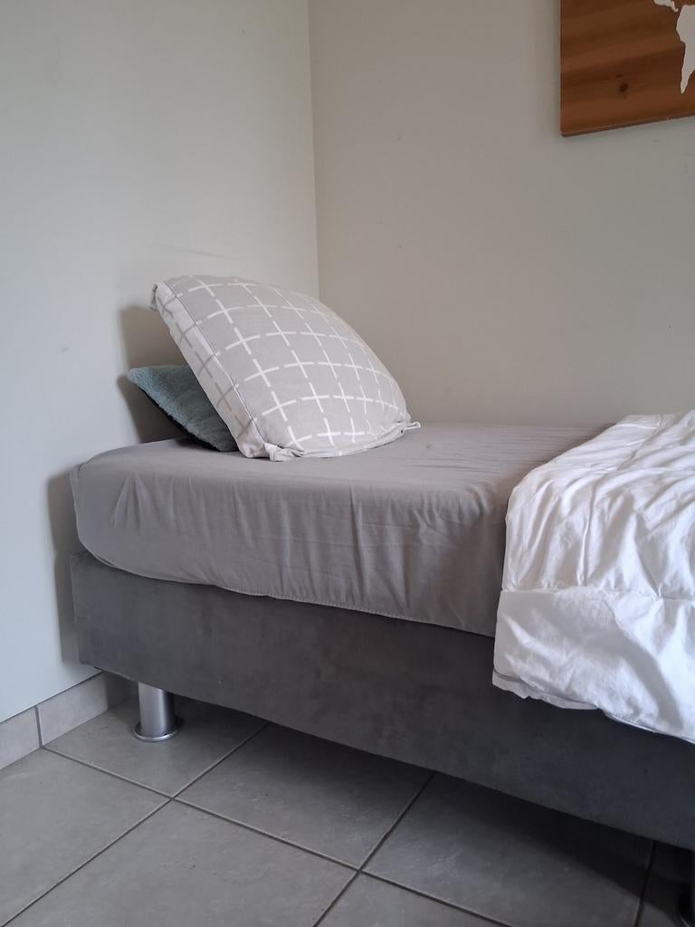 Boxspring grijs 1 persoon, Ophalen