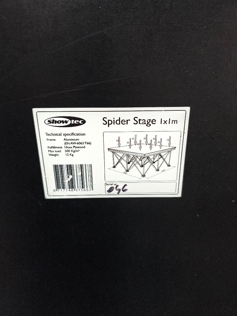 Spider Stage 2 x 2 x 20, Enlèvement, Utilisé