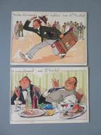 2 oude postkaarten sigaretten St. Michel, Verzamelen, Ophalen of Verzenden, Zo goed als nieuw, Overige typen