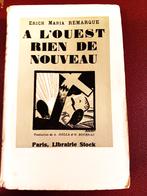À L'OUEST RIEN DE NOUVEAU, Livres, Guerre & Militaire, Enlèvement