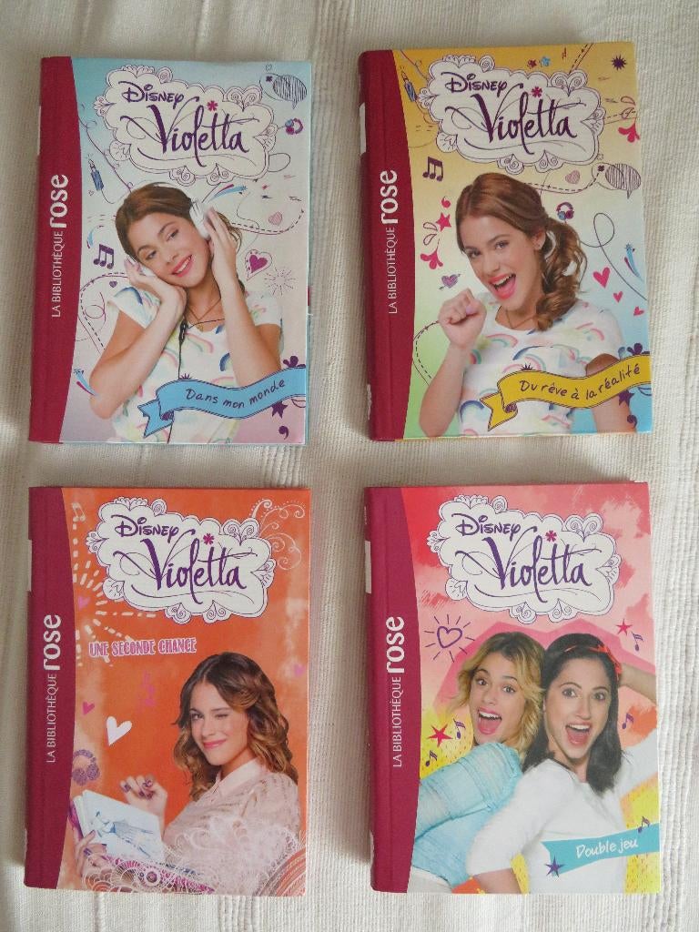 4 livres Violetta, Enlèvement ou Envoi, Comme neuf, Fiction