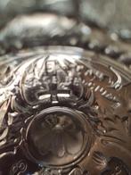 Koppel kandelaars in glas, Ophalen, Glas