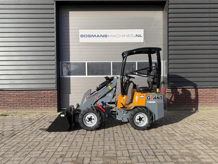 Giant G1100 minishovel NIEUW budget uitvoering €345 LEASE, Articles professionnels, Machines & Construction | Grues & Excavatrices
