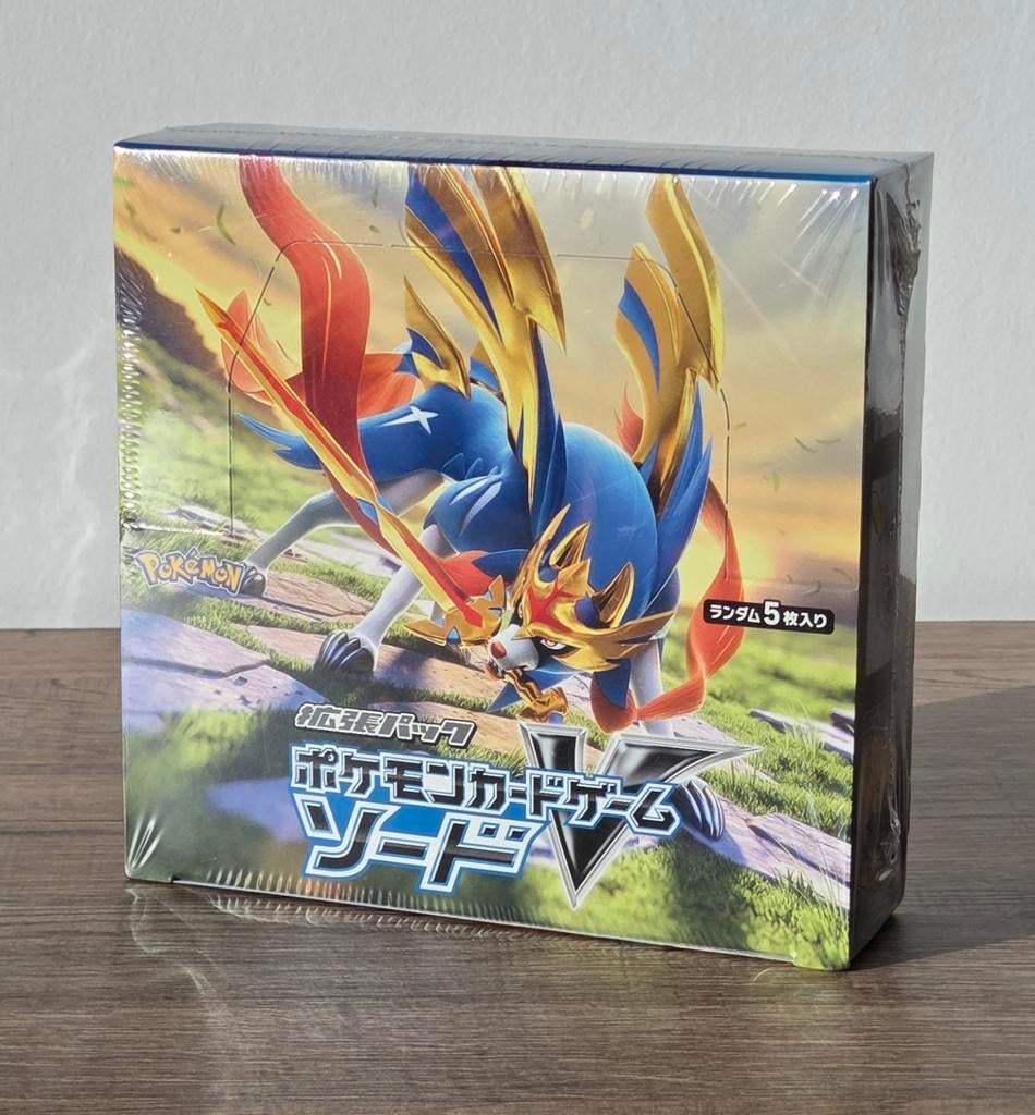 Pokémon - Sword Booster Box (Japanese), Ophalen of Verzenden, Nieuw, Boosterbox, Foil
