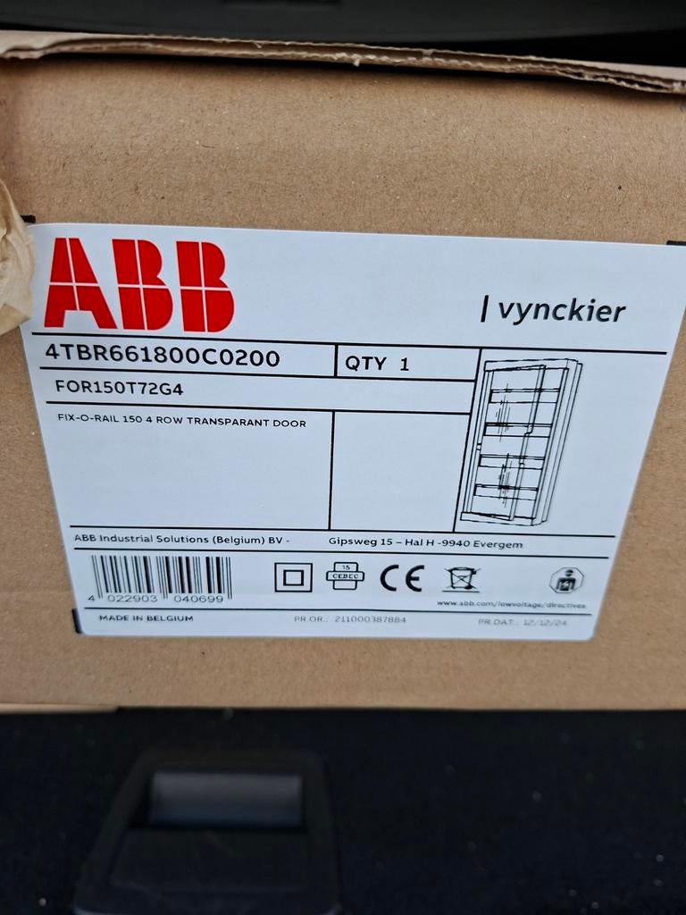 Armoire électrique ABB 72module, Bricolage & Construction, Vitres, Châssis & Fenêtres, Enlèvement ou Envoi