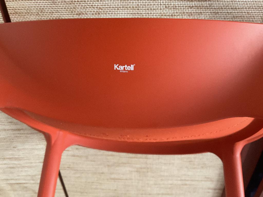 3 Véritable  tabourets Kartell modèle Master, Maison & Meubles, Enlèvement, Utilisé