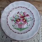 Frans St.Clement diep bord met haan en bloemen, Enlèvement ou Envoi