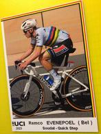 wielerkaart 2023 team soudal  remco evenepoel, Envoi, Comme neuf