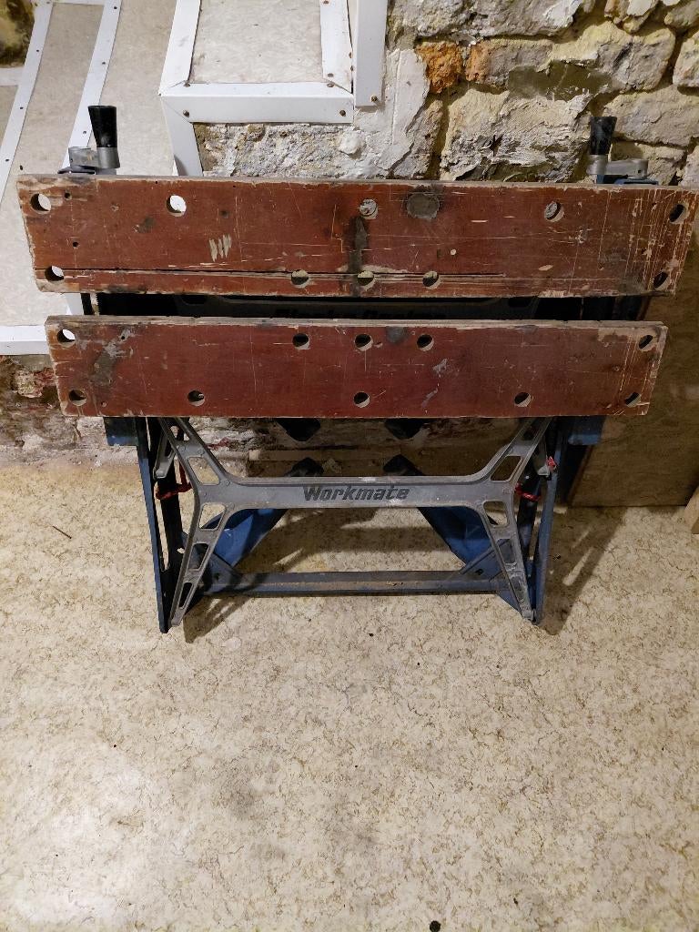 Établi pliant Workmate Black & Decker, Bricolage & Construction, Établis, Utilisé, Étau, Enlèvement